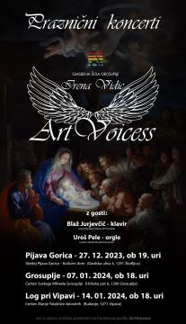 ArtVoicess - božični koncerti 23-24